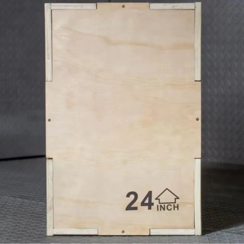 Crossfit Training - 2026年 3-in-1 木製プライオメトリックジャンプボックス クロスフィットアジリティトレーニング
