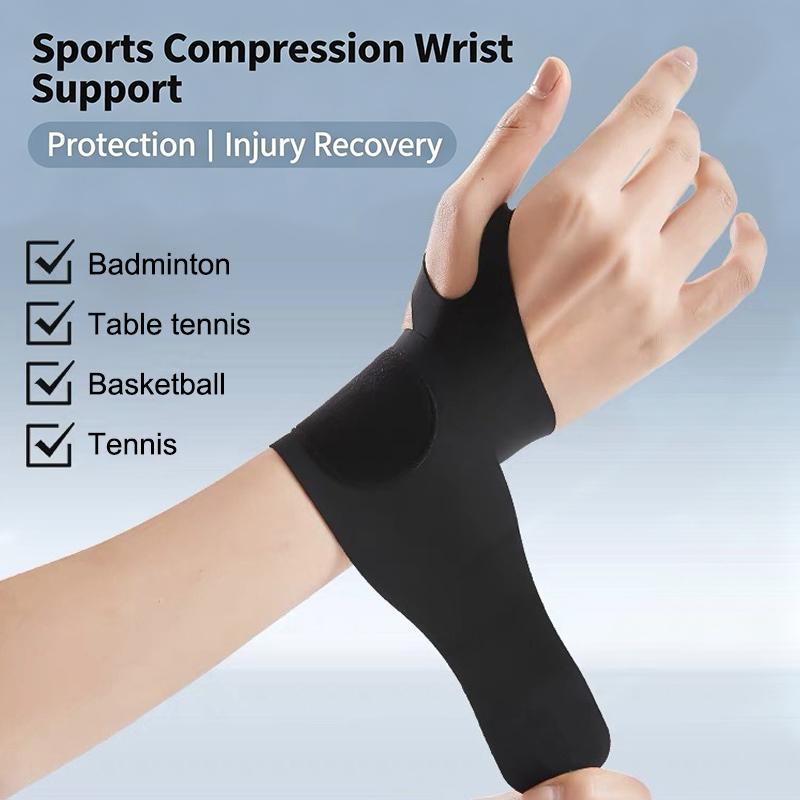 Wrist Wrap Support - 1/2 個の通気性のあるスポーツ手首圧縮ラップ、バドミントン、テニス、ランニング、フィットネスエクササイズ用の調節可能なサポート