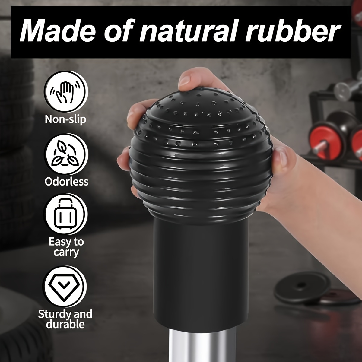 バーベル用地雷アタッチメント、360で使いやすい °   回 - Battle Rope Anchor のレビューと価格
