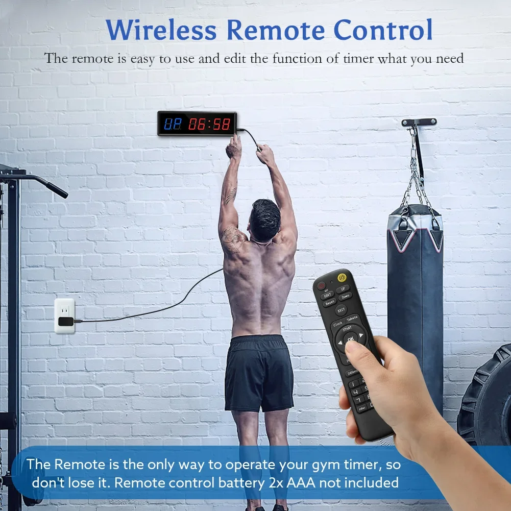 Seesii タイマー 1.5 インチデジタルカウントダウン - Crossfit Training Gear のレビューと価格