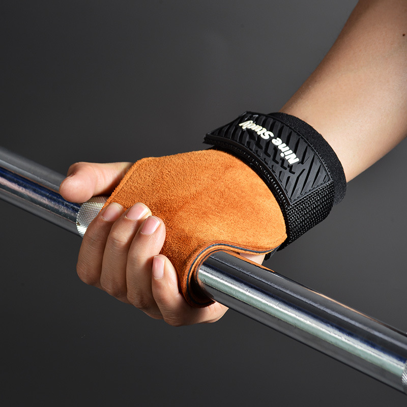 滑り止めの耐摩耗性フィットネスグローブ、ウェイトリフティング - Crossfit Training Gear のレビューと価格