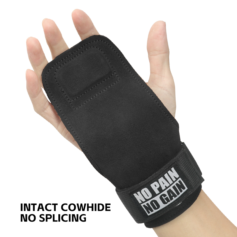 Cowhide-ウェイトリフティング用の滑り止めフィットネス - Crossfit Training Gear のレビューと価格