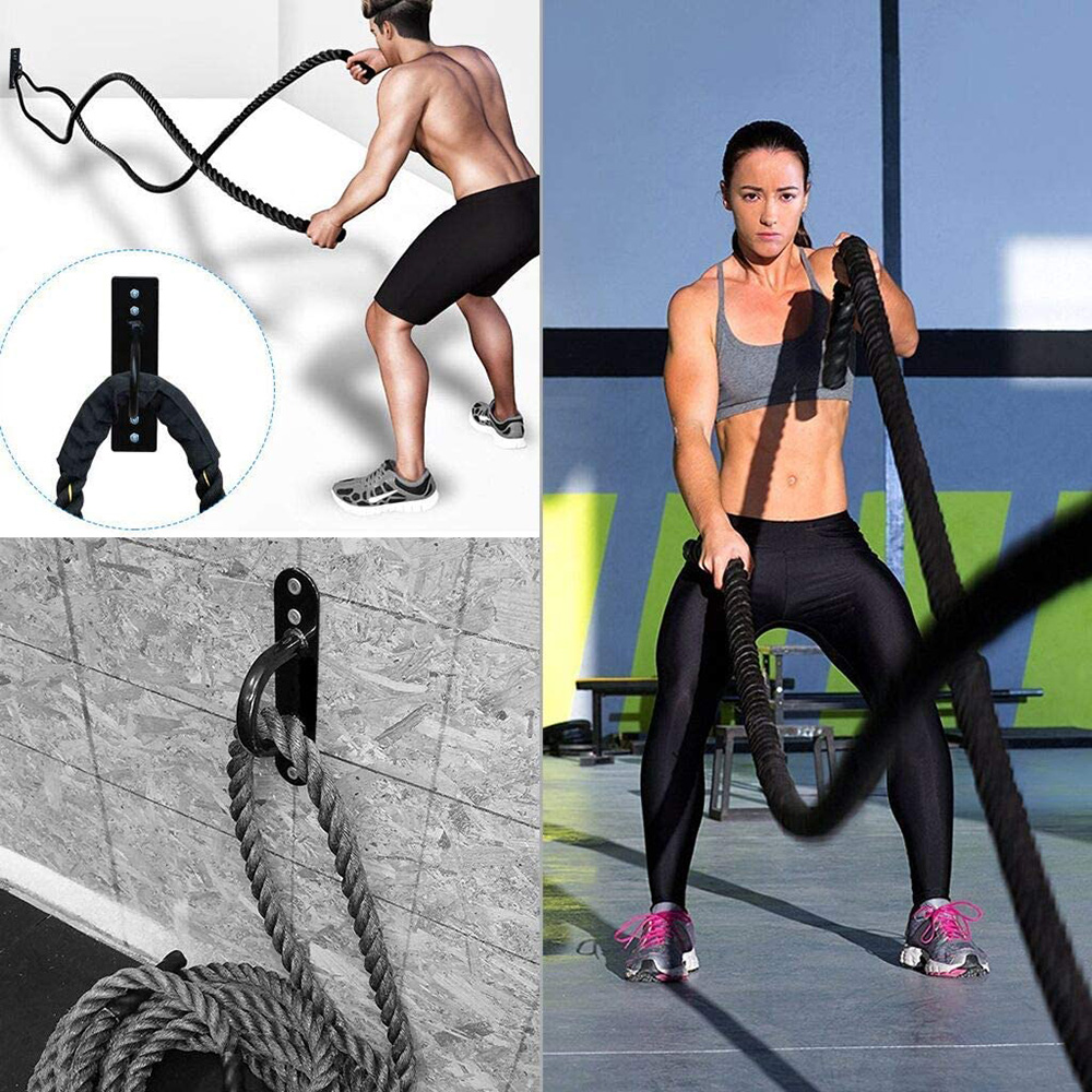 ステンレス鋼製バトルロープアンカーキット 壁天井マウントフッ - Battle Rope Anchor のレビューと価格