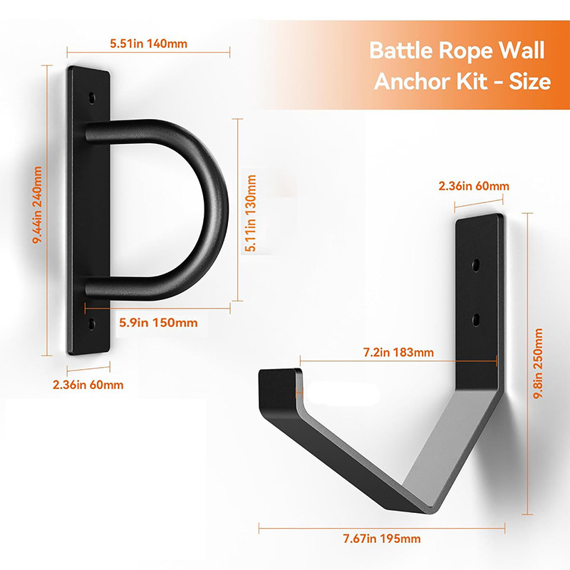 バトルロープ ウォールアンカーキット 壁掛けトレーニング 仕 - Battle Rope Anchor のレビューと価格